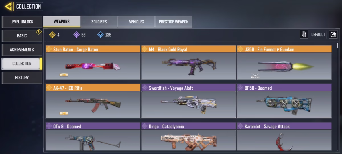 اکانت کالاف دیوتی موبایل کد 1495 - تصویر 2