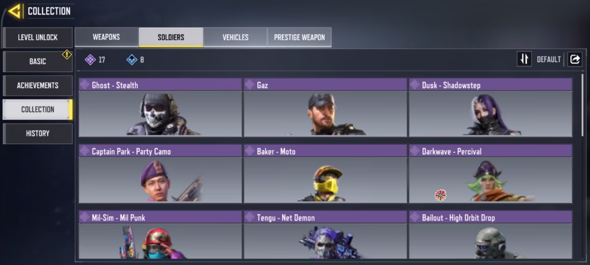 اکانت کالاف دیوتی موبایل کد 1495 - تصویر 3