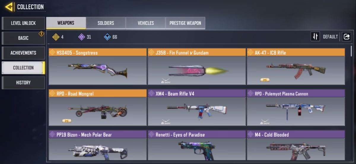 اکانت کالاف دیوتی موبایل کد 1438 - تصویر 2