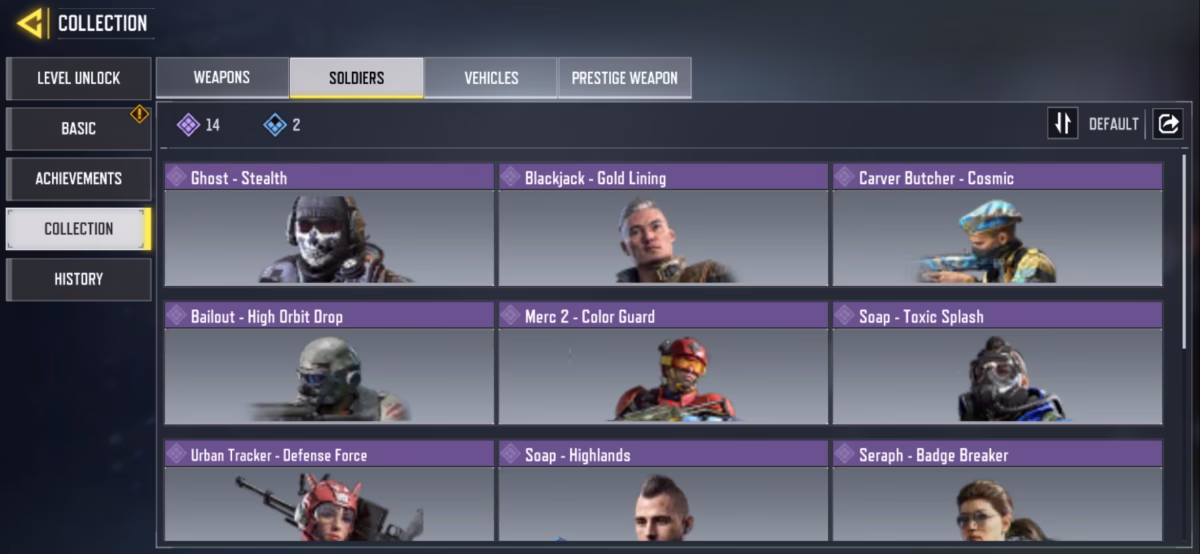 اکانت کالاف دیوتی موبایل کد 1438 - تصویر 3