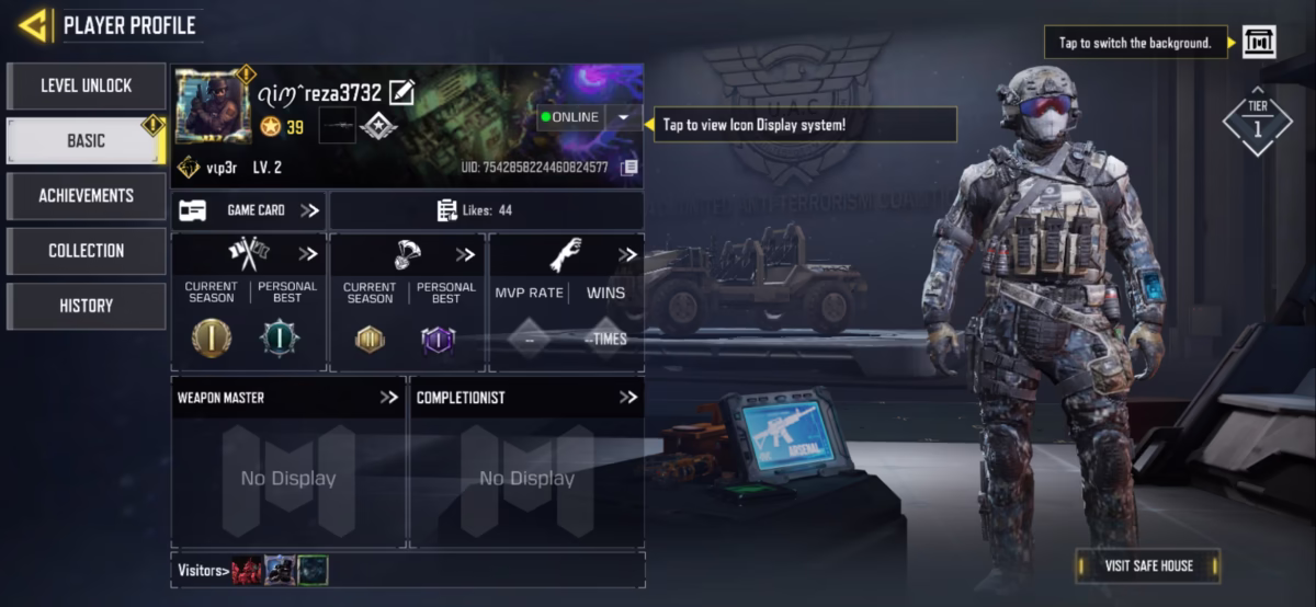 Screenshot_20251011_171110_Call-of-Duty اکانت کالاف دیوتی موبایل کد 1458 - تصویر 4
