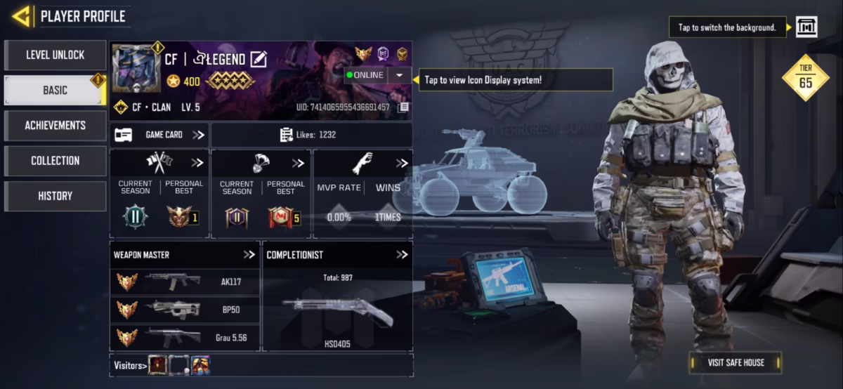 Screenshot_20251011_212520_Call-of-Duty اکانت کالاف دیوتی موبایل کد 1459 - تصویر 4