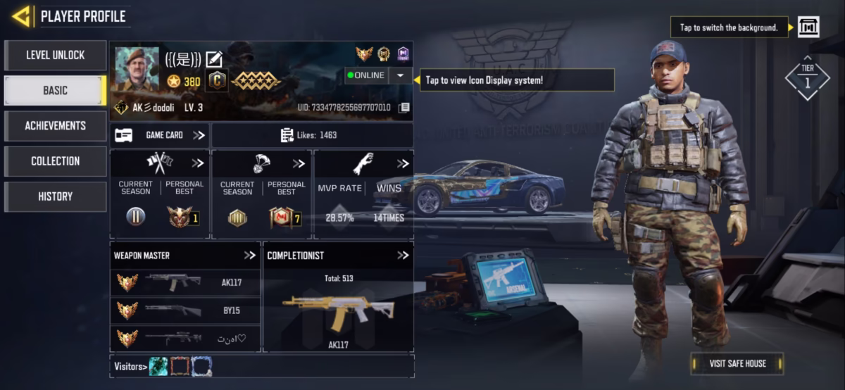 Screenshot_20251012_093037_Call-of-Duty اکانت کالاف دیوتی موبایل کد 1460 - تصویر 4