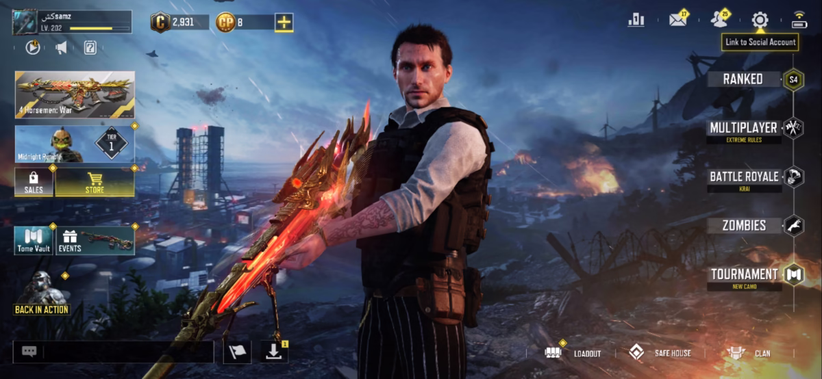 Screenshot_20251018_102401_Call-of-Duty اکانت کالاف دیوتی موبایل کد 1472 - تصویر 1