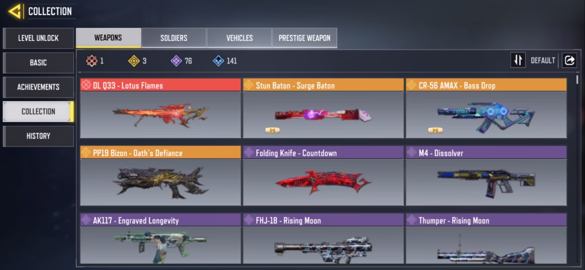 اکانت کالاف دیوتی موبایل کد 1472 - تصویر 2