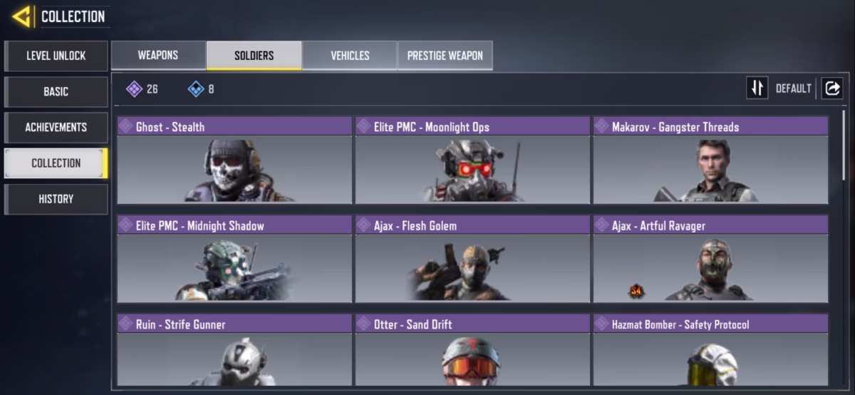 اکانت کالاف دیوتی موبایل کد 1472 - تصویر 3