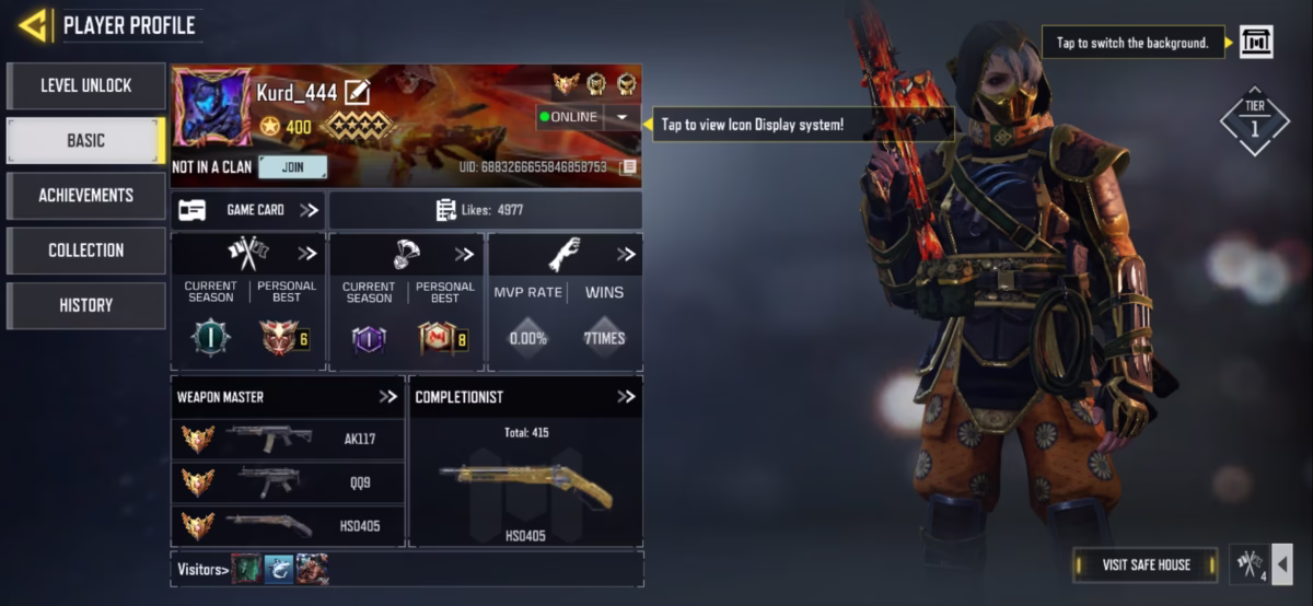 اکانت کالاف دیوتی موبایل کد 1473 - تصویر 4