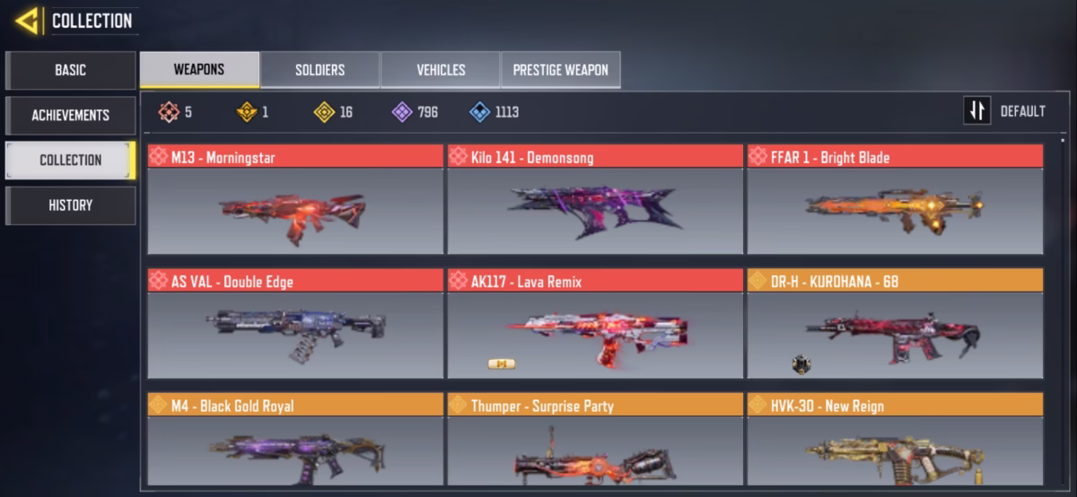 اکانت کالاف دیوتی موبایل کد 1488 - تصویر 2