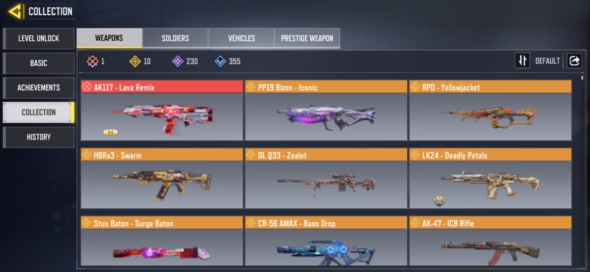 اکانت کالاف دیوتی موبایل کد 1499 - تصویر 2