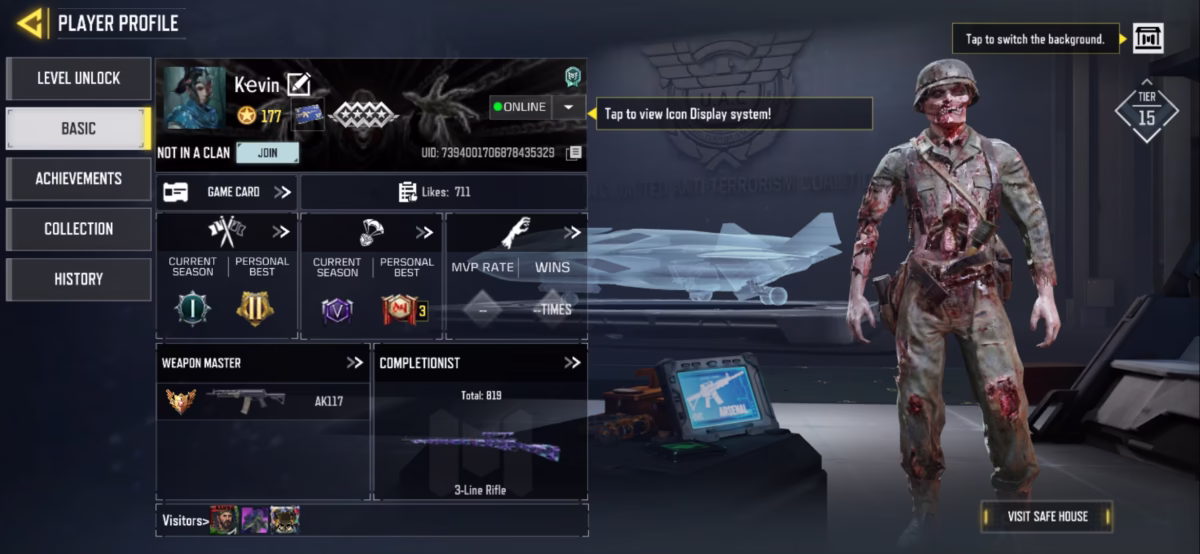 اکانت کالاف دیوتی موبایل کد 1500 - تصویر 4