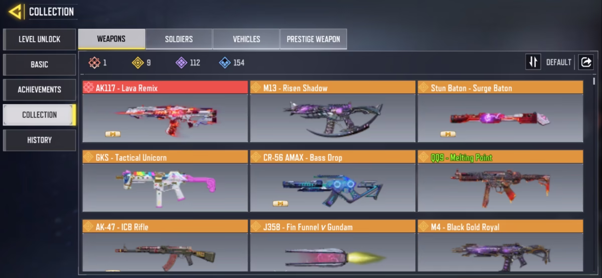 اکانت کالاف دیوتی موبایل کد 1503 - تصویر 2