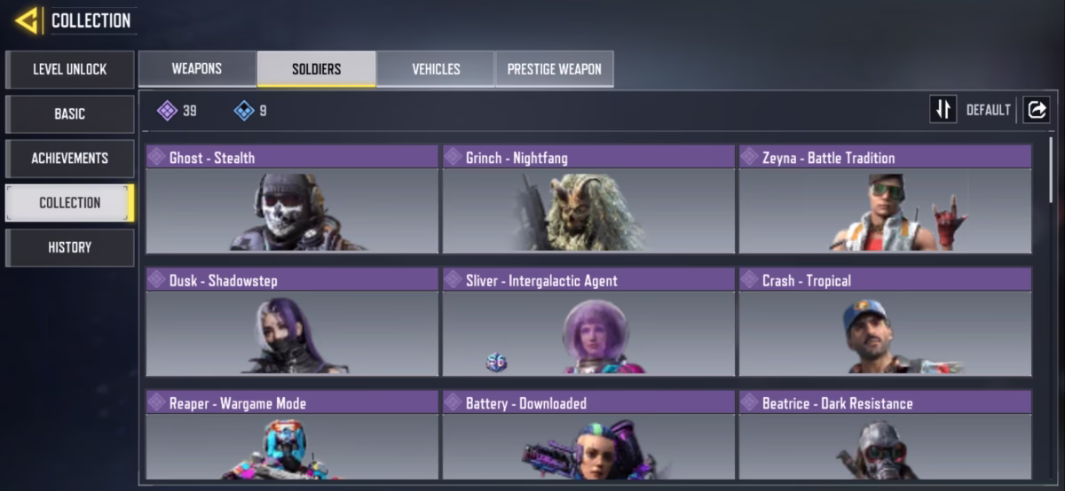 اکانت کالاف دیوتی موبایل کد 1503 - تصویر 4