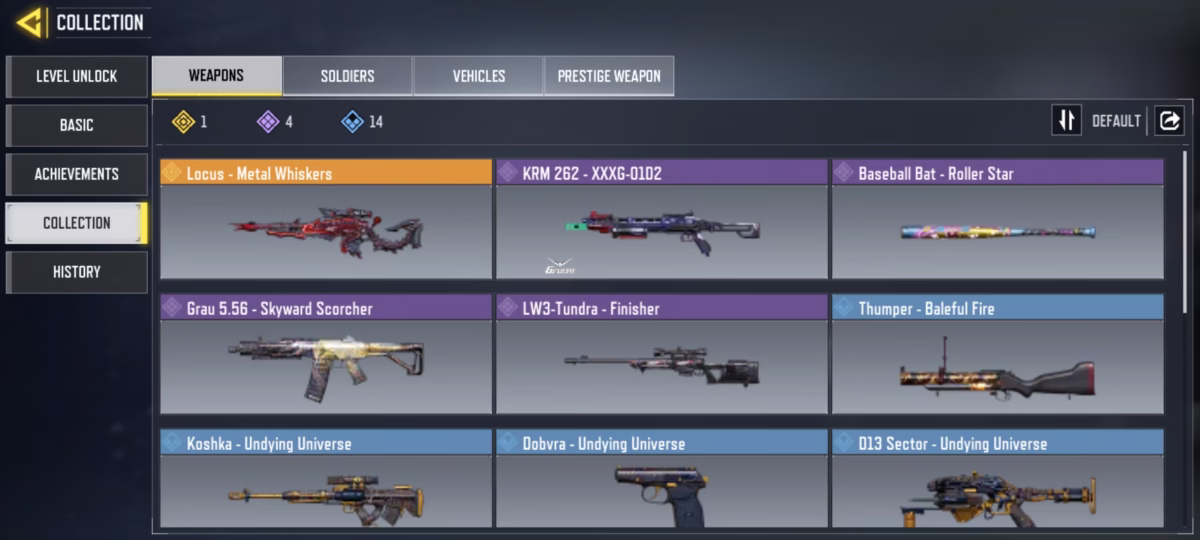 اکانت کالاف دیوتی موبایل کد 1507 - تصویر 3