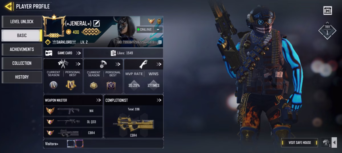 Screenshot_۲۰۲۵-۱۰-۰۴-۲۱-۳۴-۵۳-۸۵۳_com.activision.callofduty.shooter اکانت کالاف دیوتی موبایل کد 1444 - تصویر 1