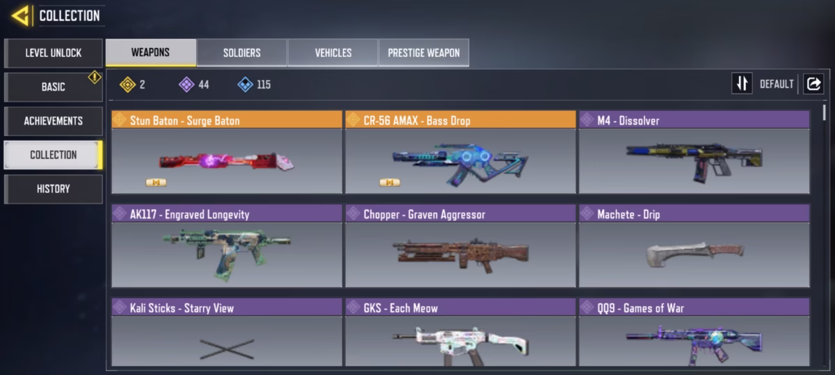 اکانت کالاف دیوتی موبایل کد 1446 - تصویر 2