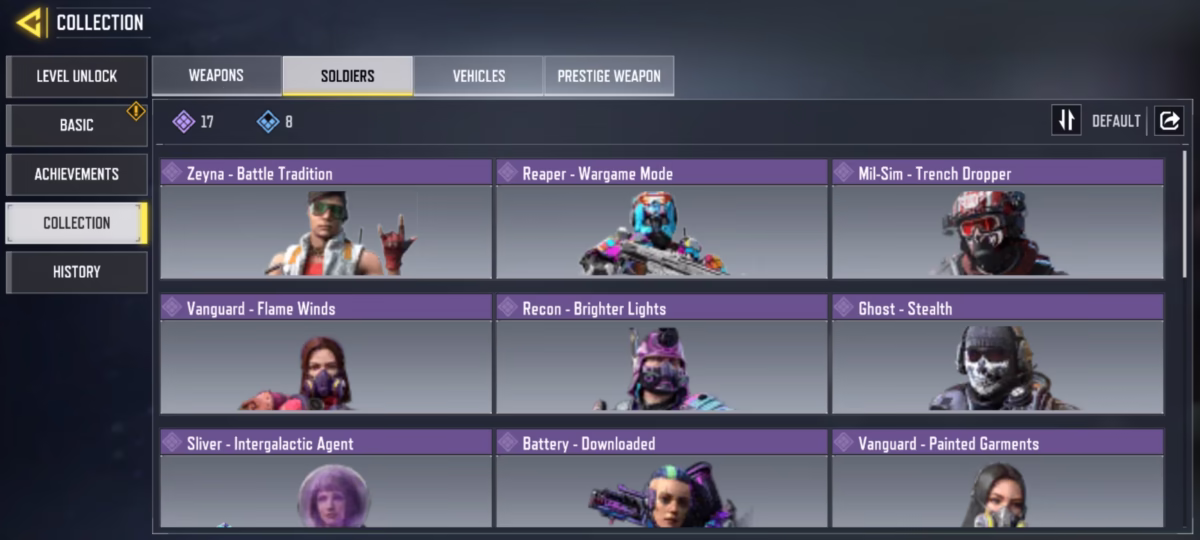 اکانت کالاف دیوتی موبایل کد 1446 - تصویر 3