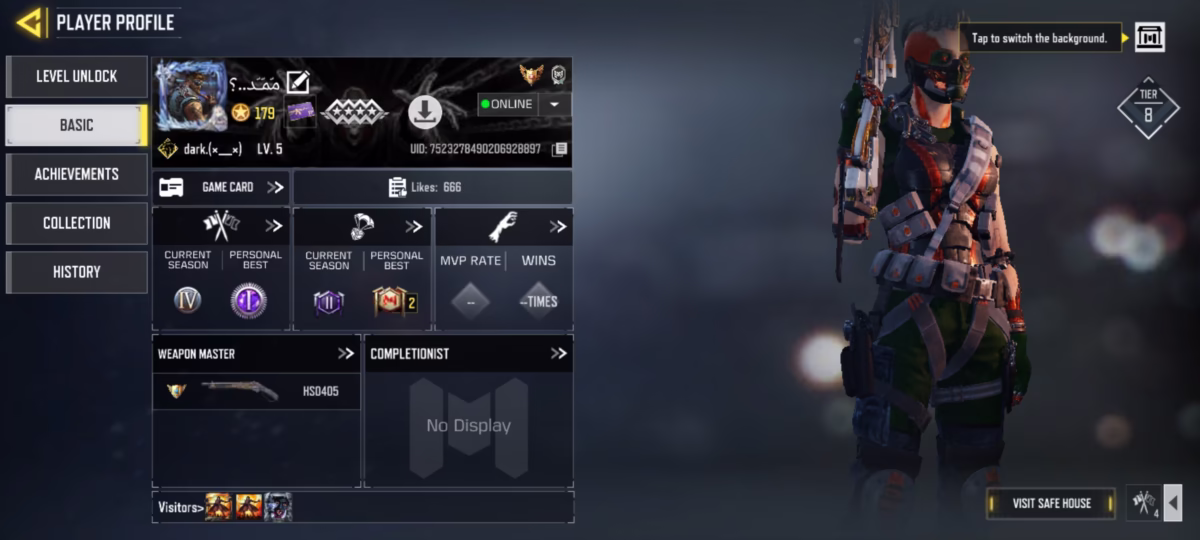 Screenshot_۲۰۲۵-۱۰-۰۶-۲۳-۴۴-۱۰-۶۸۶_com.activision.callofduty.shooter اکانت کالاف دیوتی موبایل کد 1447 - تصویر 1