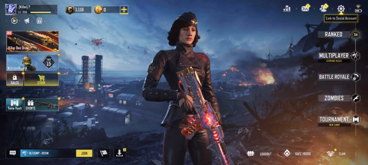 Screenshot_۲۰۲۵-۱۰-۰۹-۱۶-۵۴-۴۴-۰۵۷_com.activision.callofduty.shooter اکانت کالاف دیوتی موبایل کد 1451 - تصویر 4