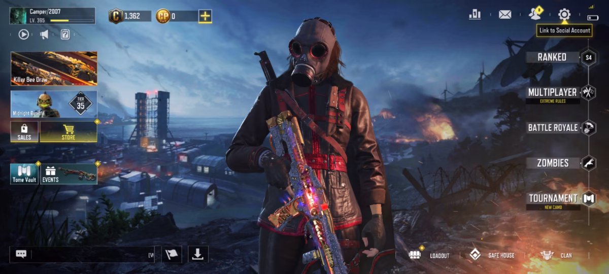 Screenshot_۲۰۲۵-۱۰-۱۳-۱۰-۳۵-۳۲-۳۸۸_com.activision.callofduty.shooter اکانت کالاف دیوتی موبایل کد 1461 - تصویر 1