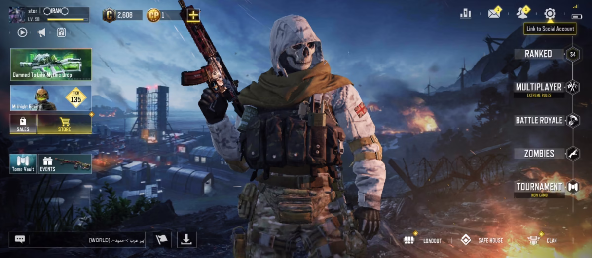 Screenshot_۲۰۲۵-۱۰-۱۹-۱۹-۴۵-۴۱-۶۵۳_com.activision.callofduty.shooter اکانت کالاف دیوتی موبایل کد 1476 - تصویر 1