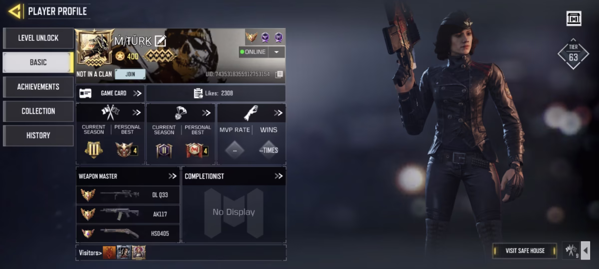 اکانت کالاف دیوتی موبایل کد 1510 - تصویر 4