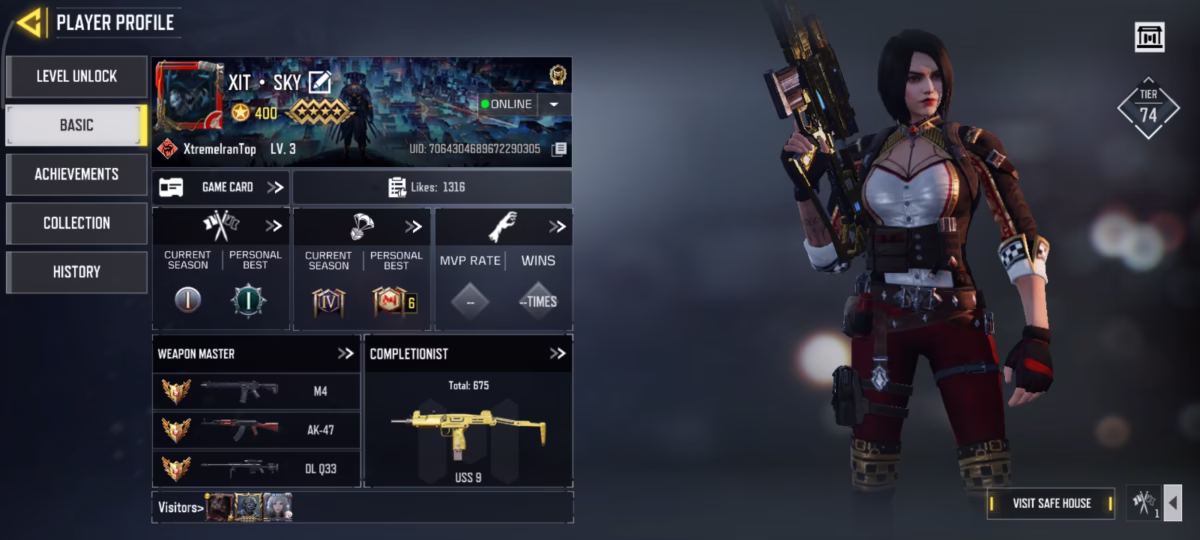 اکانت کالاف دیوتی موبایل کد 1492 - تصویر 2