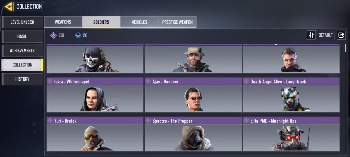 اکانت کالاف دیوتی موبایل کد 1492 - تصویر 4