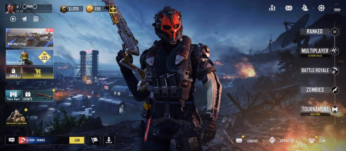 Screenshot_۲۰۲۵-۱۰-۲۹-۱۱-۳۱-۱۱-۵۴۱_com.activision.callofduty.shooter اکانت کالاف دیوتی موبایل کد 1496 - تصویر 1