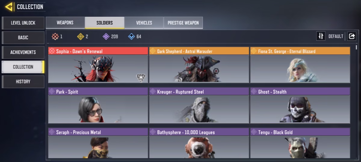 اکانت کالاف دیوتی موبایل کد 1497 - تصویر 3