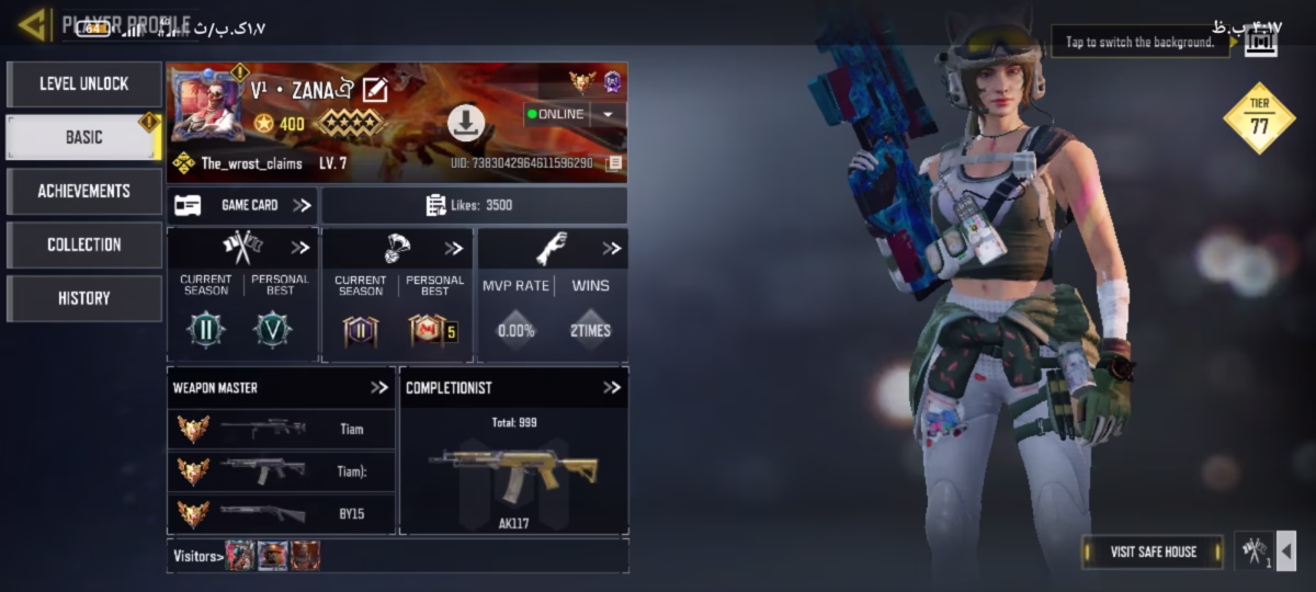 Screenshot_۲۰۲۵-۱۰-۳۰-۱۶-۱۷-۵۰-۵۱۳_com.activision.callofduty.shooter اکانت کالاف دیوتی موبایل کد 1509 - تصویر 1