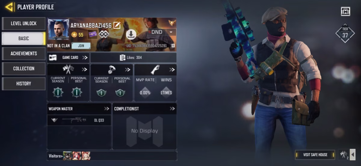 اکانت کالاف دیوتی موبایل کد 1435 - تصویر 4