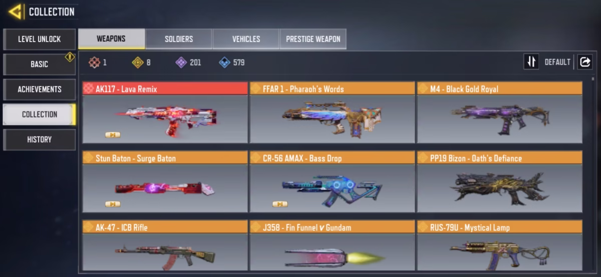 اکانت کالاف دیوتی موبایل کد 1470 - تصویر 2