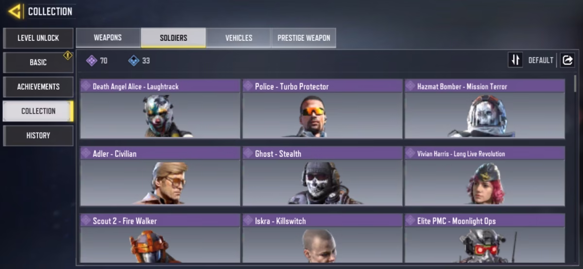 اکانت کالاف دیوتی موبایل کد 1470 - تصویر 3