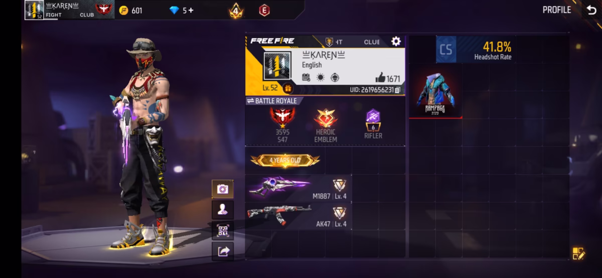 Screenshot_۲۰۲۵۱۰۱۶-۰۹۱۷۰۹_Free-Fire اکانت فری فایر کد 3071 - تصویر 1