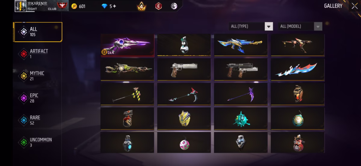 اکانت فری فایر کد 3071 - تصویر 3