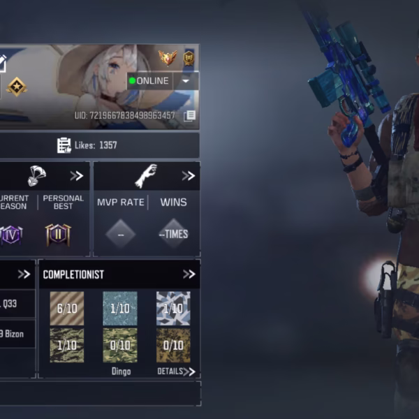 اکانت کالاف دیوتی موبایل کد 1508