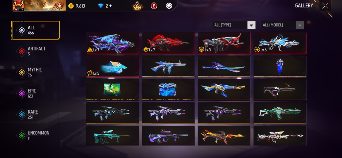 اکانت فری فایر کد 3078 - تصویر 2