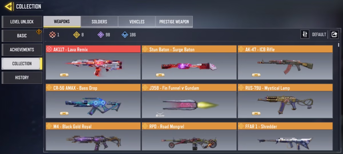 اکانت کالاف دیوتی موبایل کد 1493 - تصویر 2