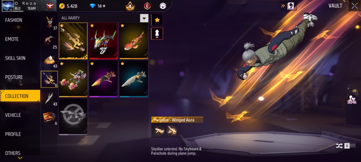 اکانت فری فایر کد 3086 - تصویر 3