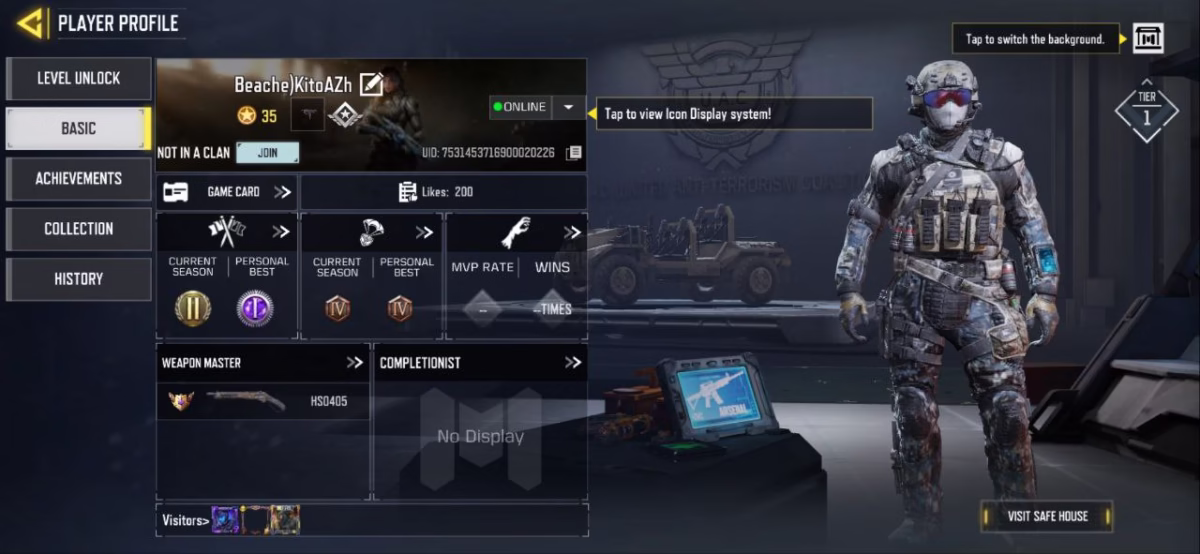 اکانت کالاف دیوتی موبایل کد 1533 - تصویر 4