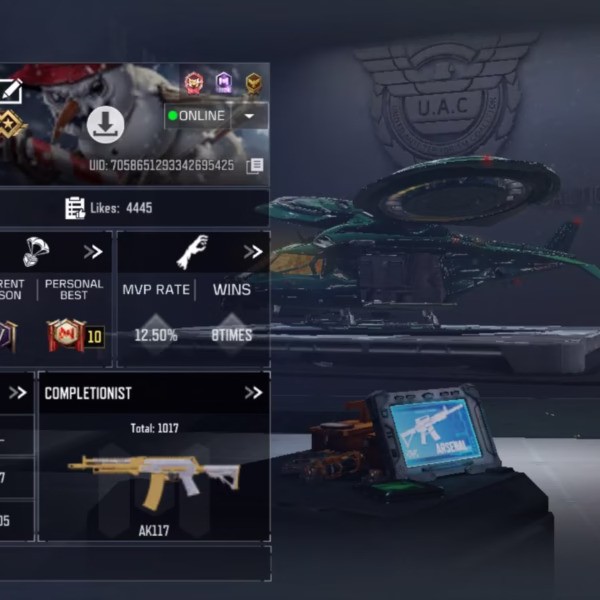 اکانت کالاف دیوتی موبایل کد 1583