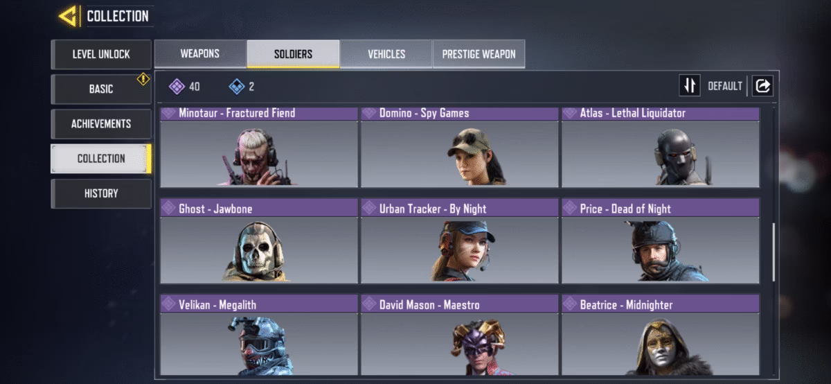 اکانت کالاف دیوتی موبایل کد 1559 - تصویر 3