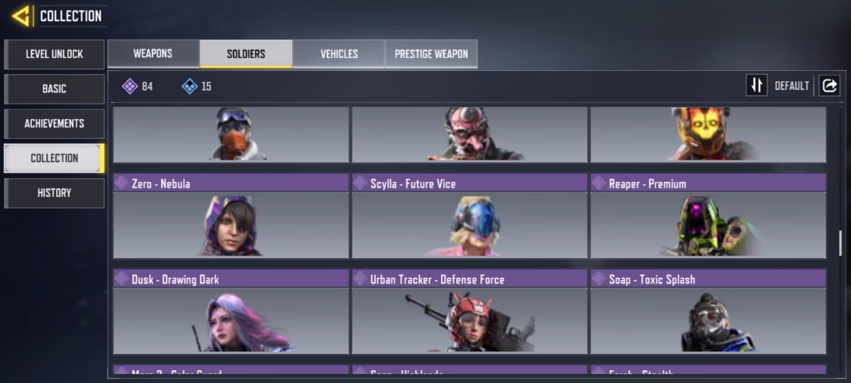 اکانت کالاف دیوتی موبایل کد 1523 - تصویر 3