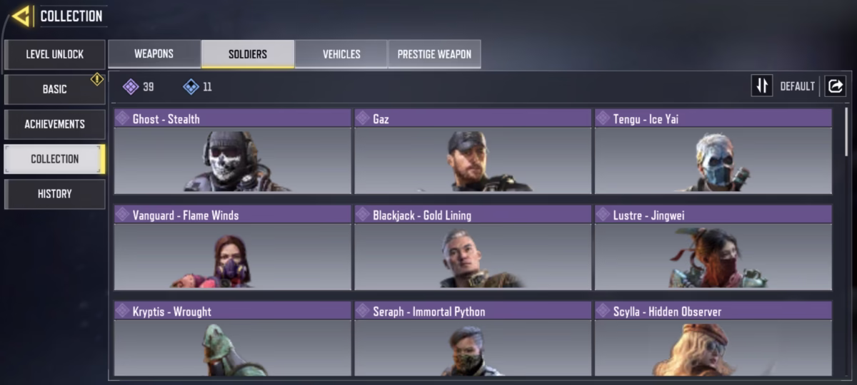 اکانت کالاف دیوتی موبایل کد 1538 - تصویر 3