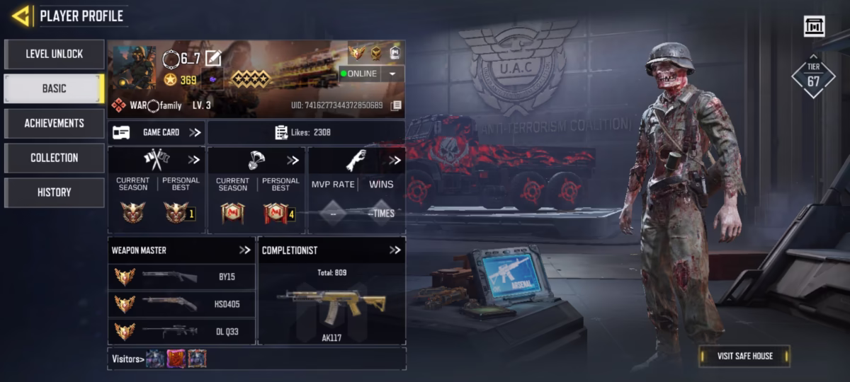 اکانت کالاف دیوتی موبایل کد 1541 - تصویر 4