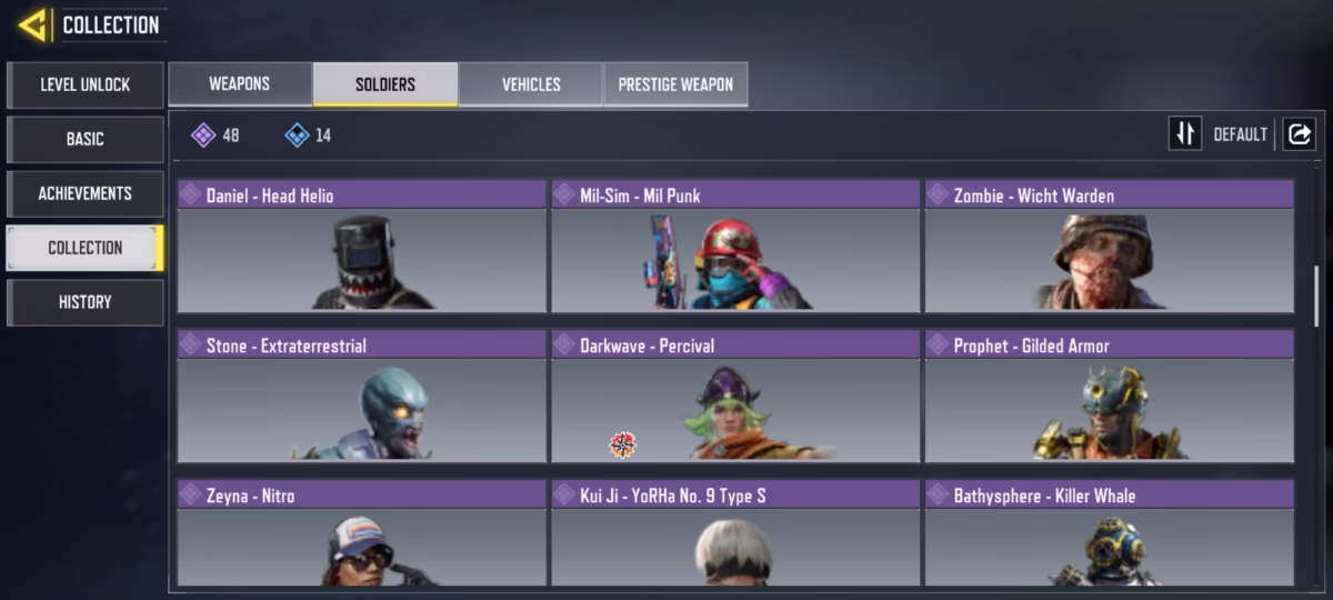 اکانت کالاف دیوتی موبایل کد 1541 - تصویر 3