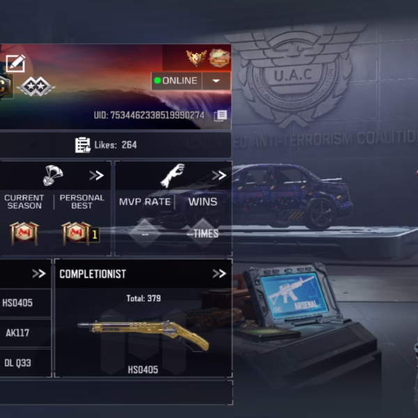 اکانت کالاف دیوتی موبایل کد 1547