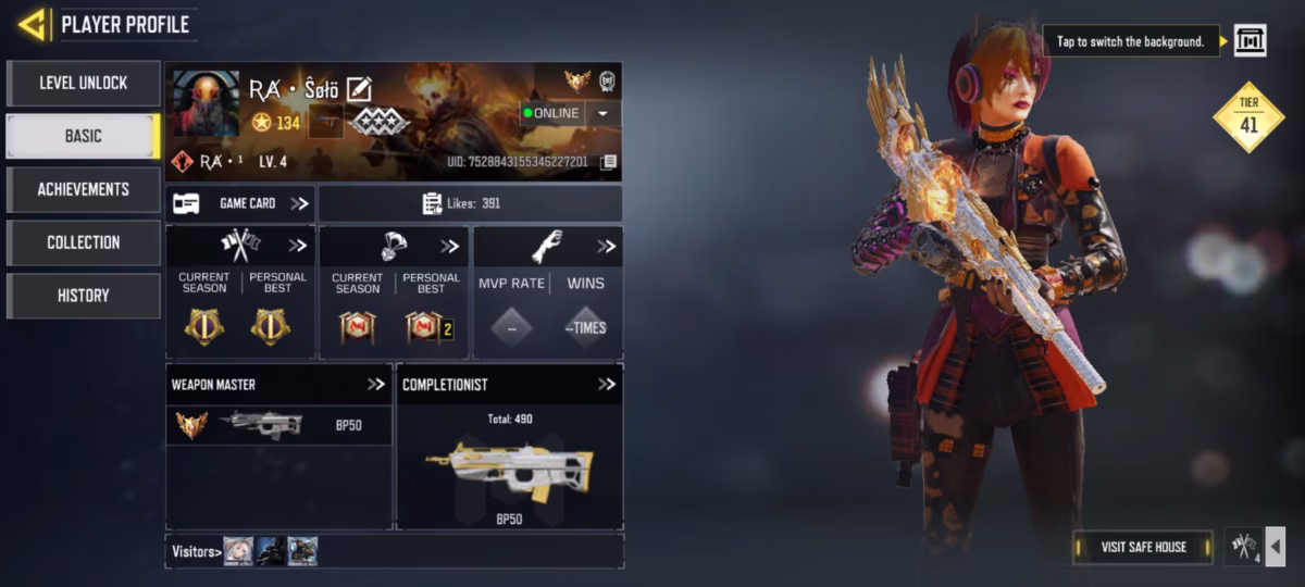 اکانت کالاف دیوتی موبایل کد 1548 - تصویر 3