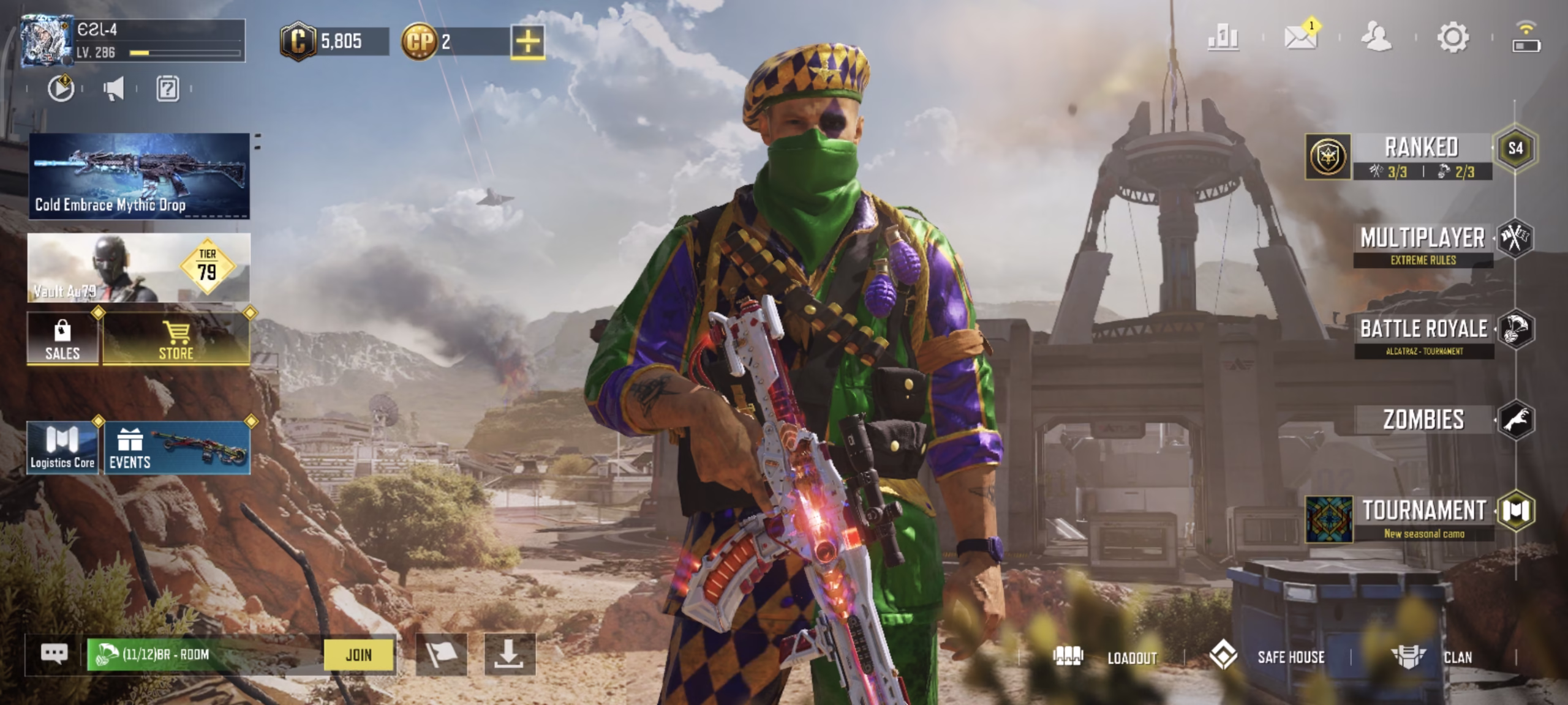 Screenshot_2025-11-21-13-04-48-957_com.activision.callofduty.shooter اکانت کالاف دیوتی موبایل کد 1552 - تصویر 1