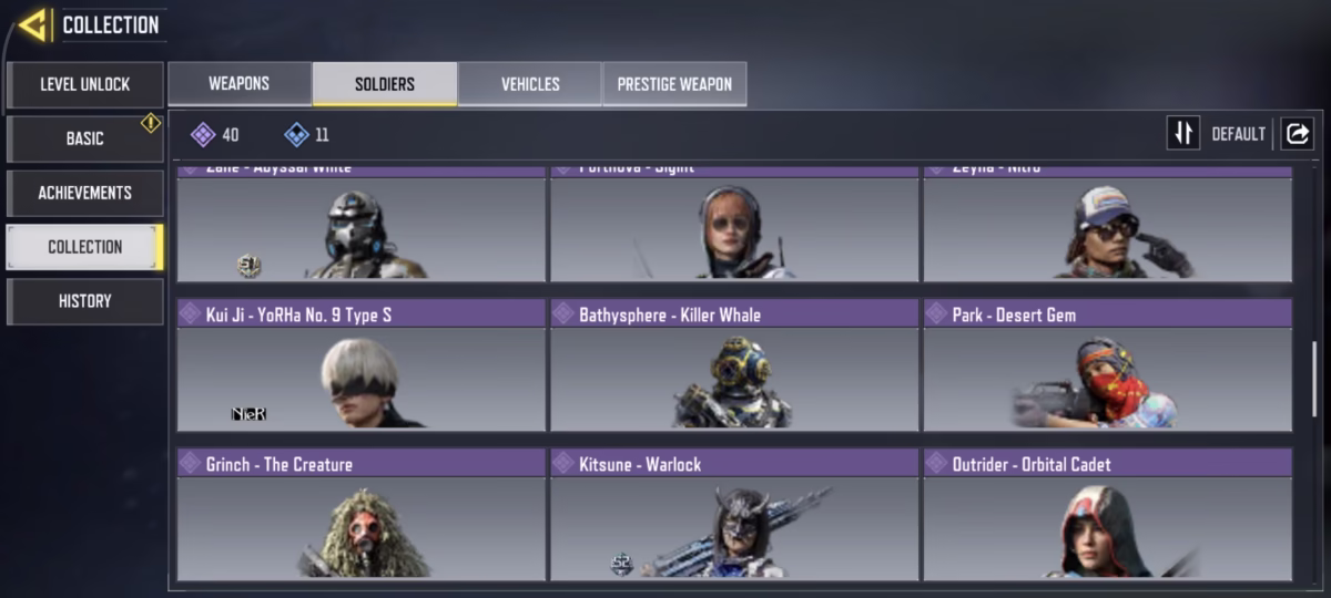 اکانت کالاف دیوتی موبایل کد 1552 - تصویر 3